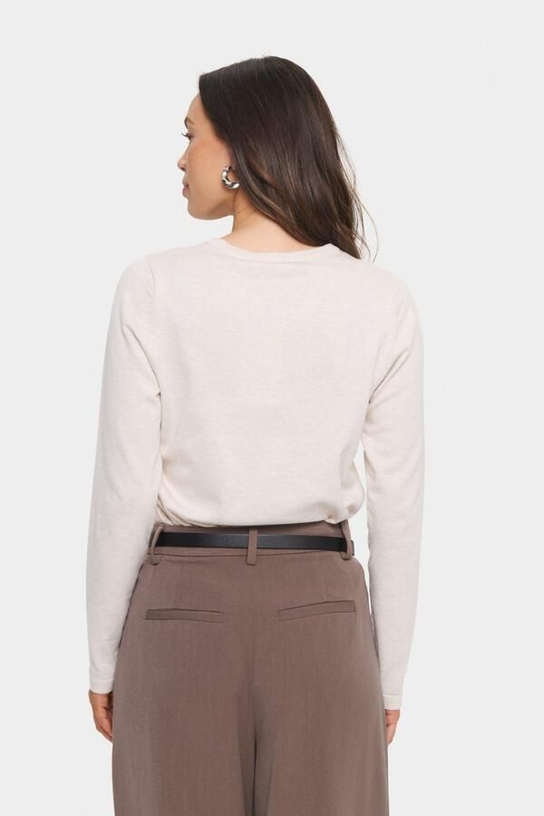 Saint Tropez Vest A8661 MilaSZ R-Neck Cardigan Viscose fijn gebreid Classic Fit - Foto 3