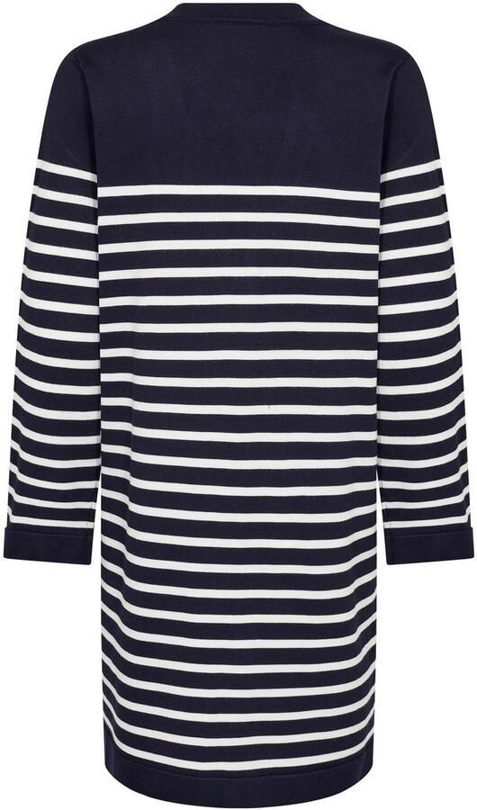 Saint Tropez Gestreepte Open Cardigan Baritone Ice Blue Dames - Foto 4