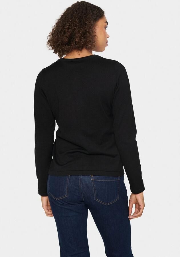 Saint Tropez Vest JemmaSZ Cardigan met decoratieve knopen - Foto 3