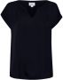 Saint Tropez Blauwe diepe polkadot blouse Black Dames - Thumbnail 1