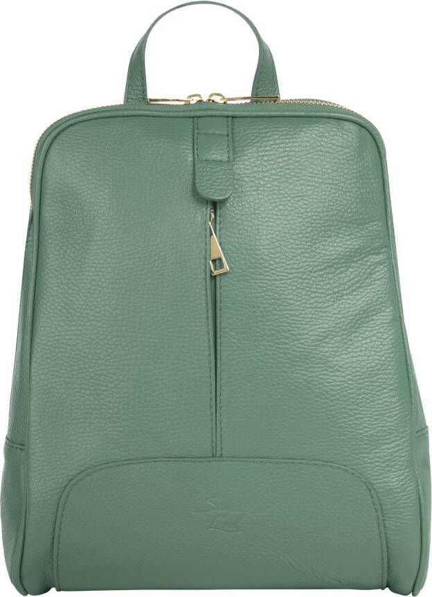 Sa tha Look Rugzak echt leer made in italy