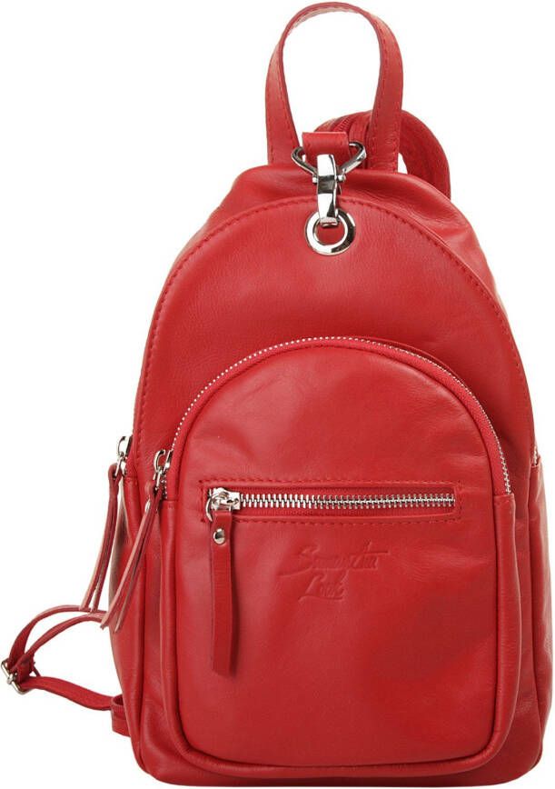 Sa tha Look Rugzak echt leer made in italy