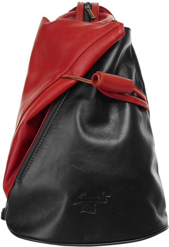 Sa tha Look Rugzak echt leer made in italy