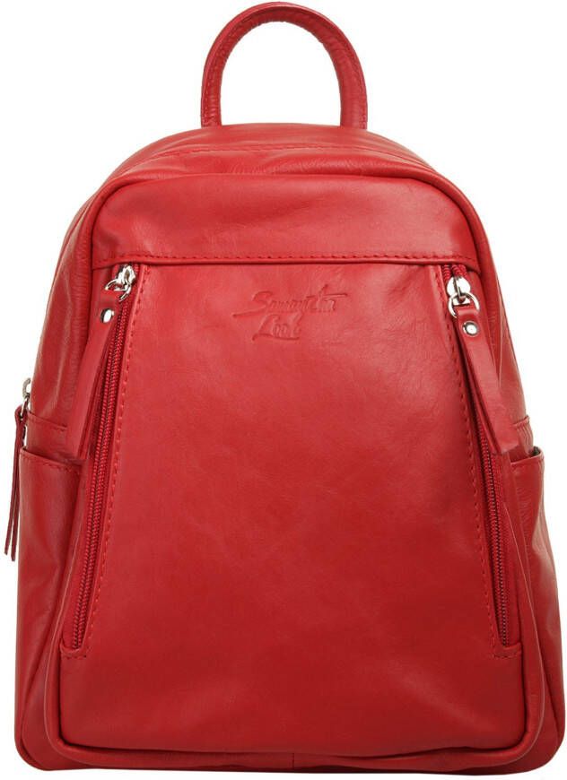 Sa tha Look Rugzak echt leer made in italy