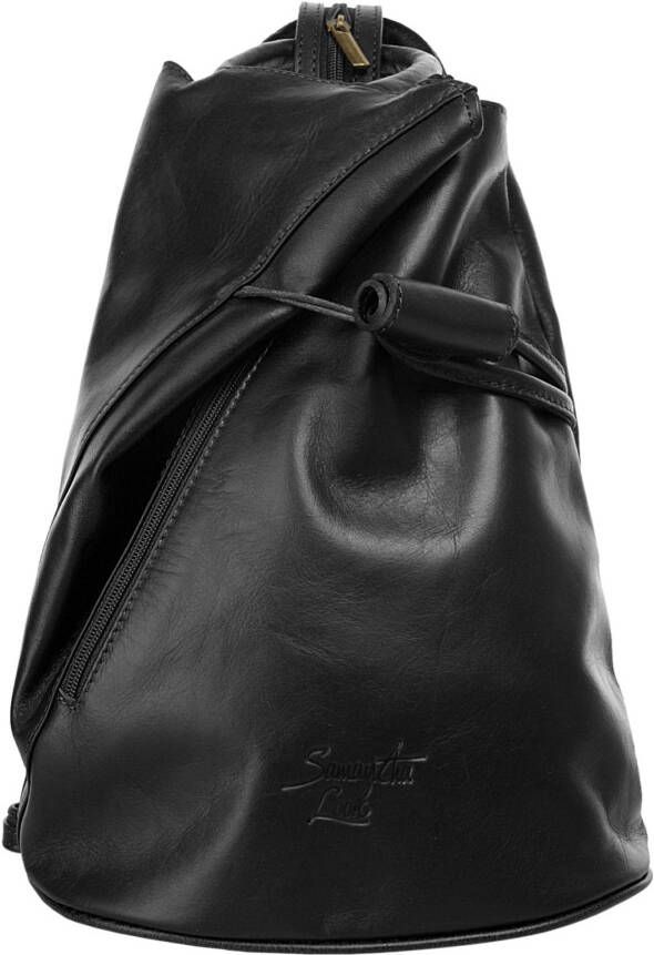 Sa tha Look Rugzak echt leer made in italy