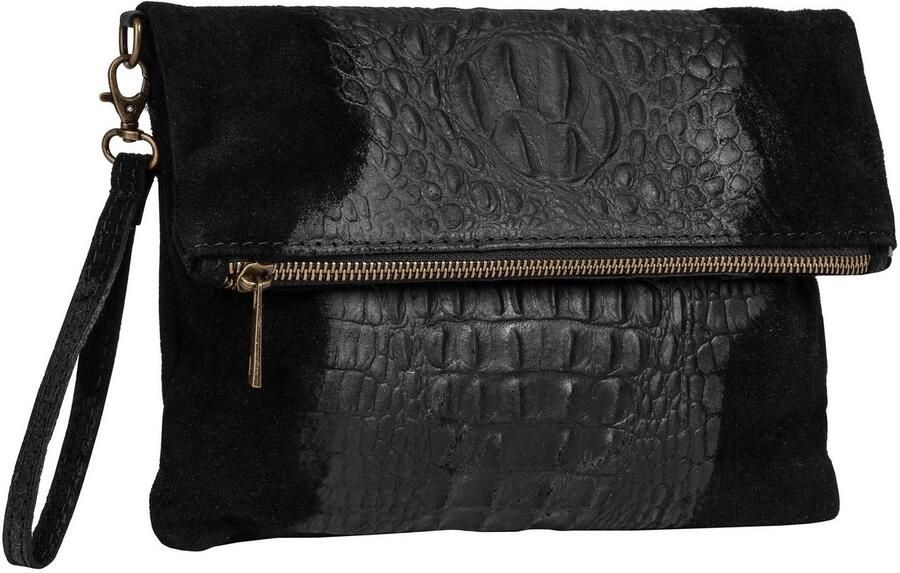 Sa tha Look Avondtasje echt leer made in italy - Foto 3