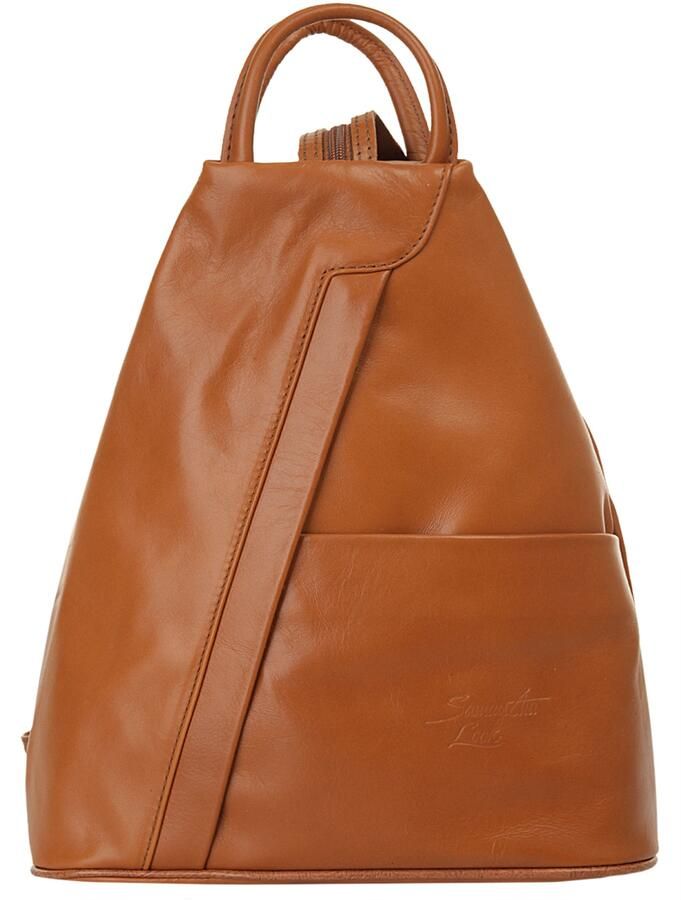 Sa tha Look Rugzak echt leer made in italy - Foto 9