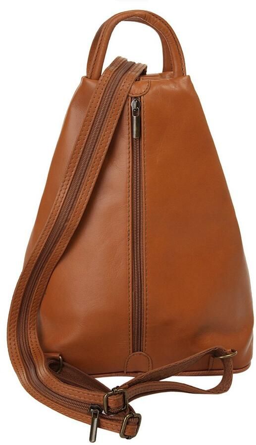 Sa tha Look Rugzak echt leer made in italy - Foto 4