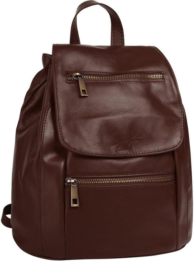 Sa tha Look Rugzak echt leer made in italy - Foto 2