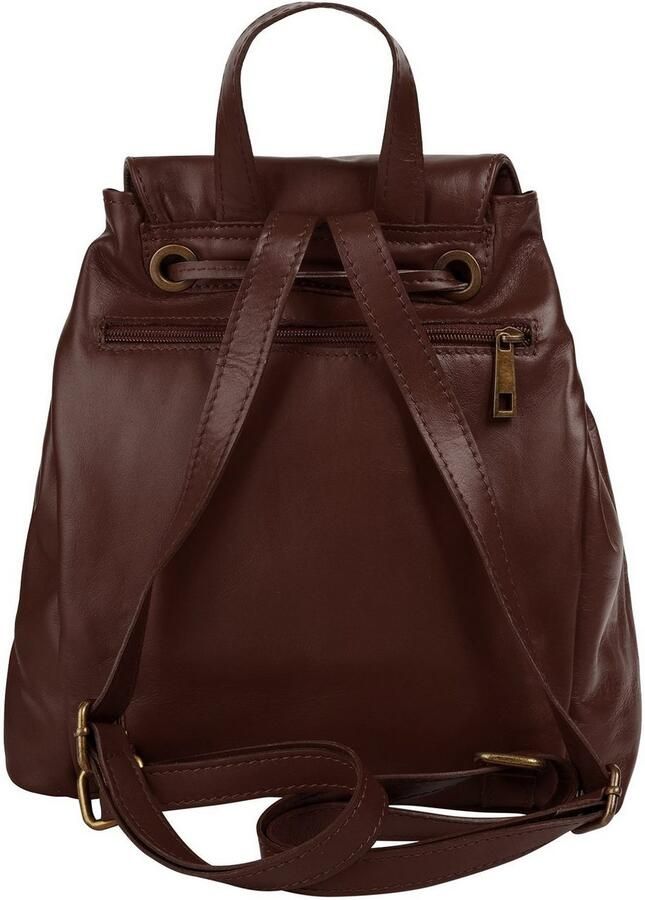 Sa tha Look Rugzak echt leer made in italy - Foto 3