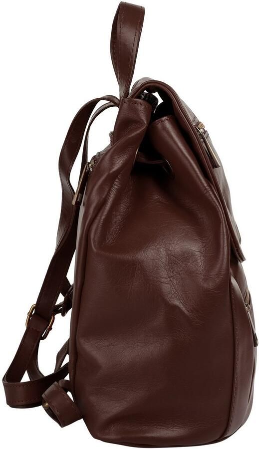 Sa tha Look Rugzak echt leer made in italy - Foto 5