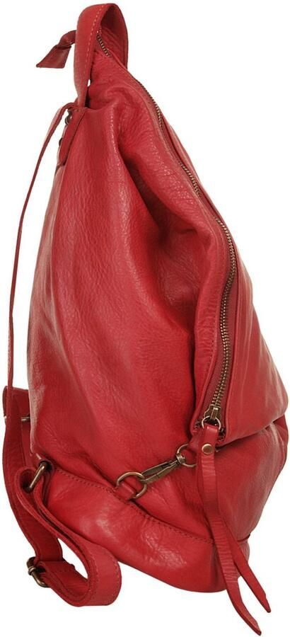 Sa tha Look Rugzak echt leer made in italy - Foto 6