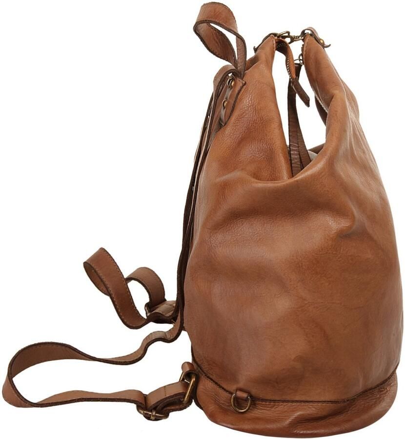 Sa tha Look Rugzak echt leer made in italy - Foto 2