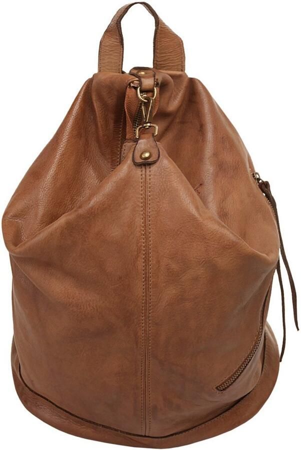 Sa tha Look Rugzak echt leer made in italy - Foto 5