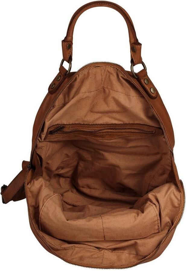 Sa tha Look Rugzak echt leer made in italy