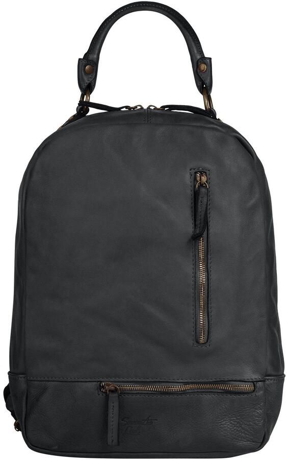 Sa tha Look Rugzak echt leer made in italy - Foto 6
