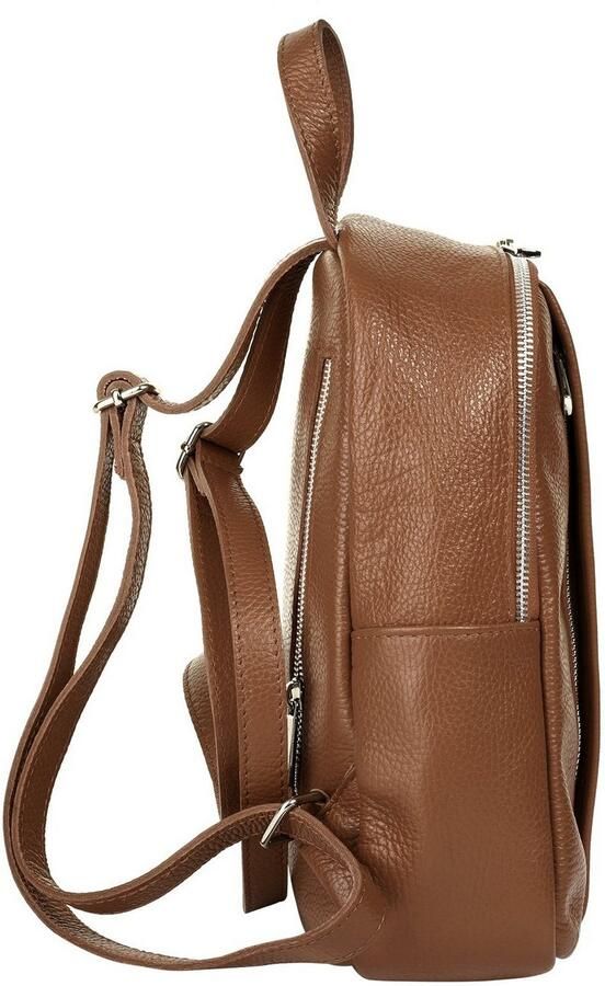 Sa tha Look Rugzak echt leer made in italy - Foto 5
