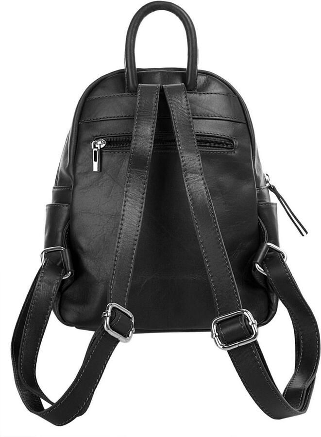 Sa tha Look Rugzak echt leer made in italy - Foto 6