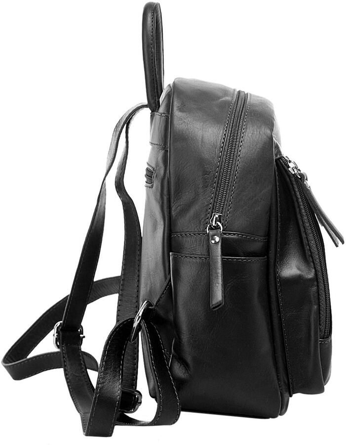 Sa tha Look Rugzak echt leer made in italy - Foto 5