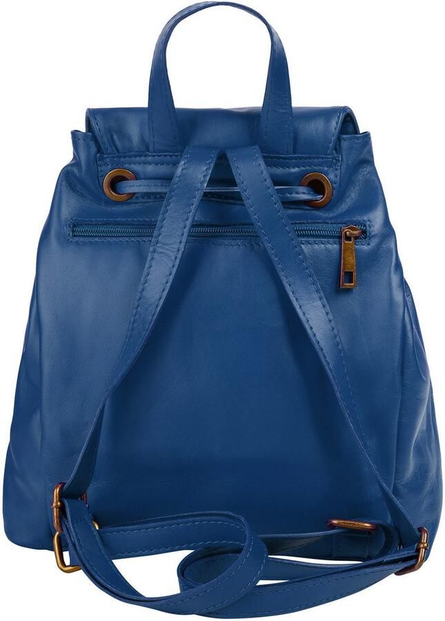 Sa tha Look Rugzak echt leer made in italy - Foto 3