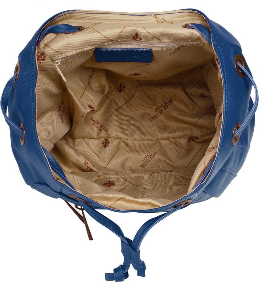 Sa tha Look Rugzak echt leer made in italy