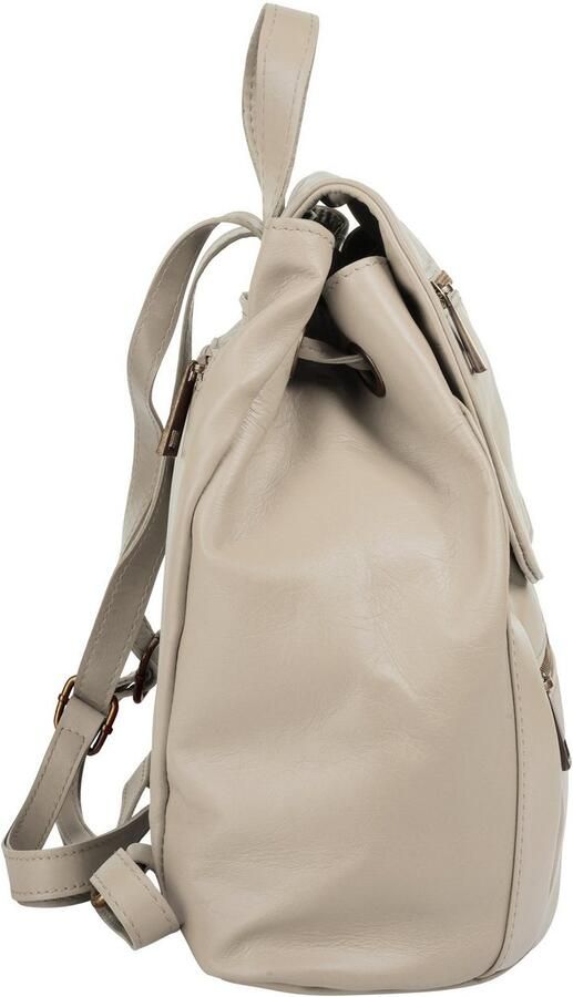 Sa tha Look Rugzak echt leer made in italy - Foto 5