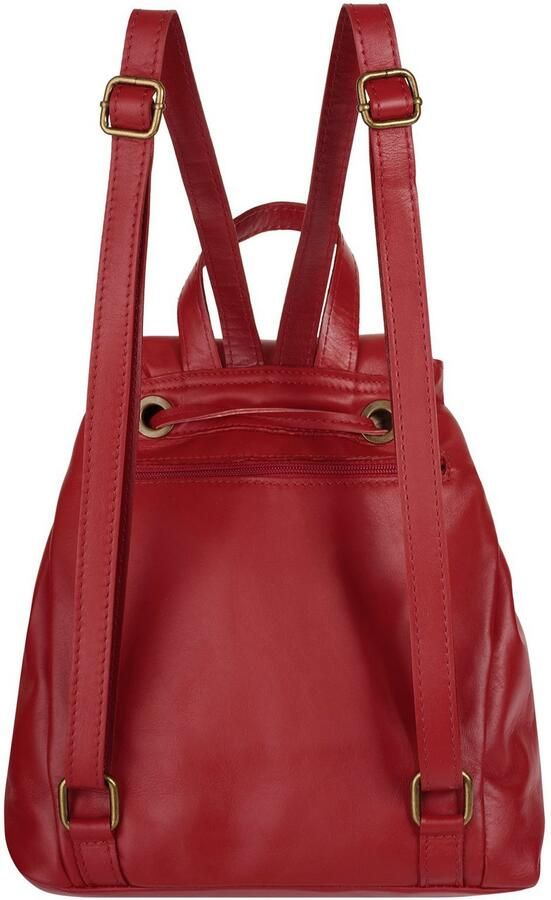 Sa tha Look Rugzak echt leer made in italy - Foto 4