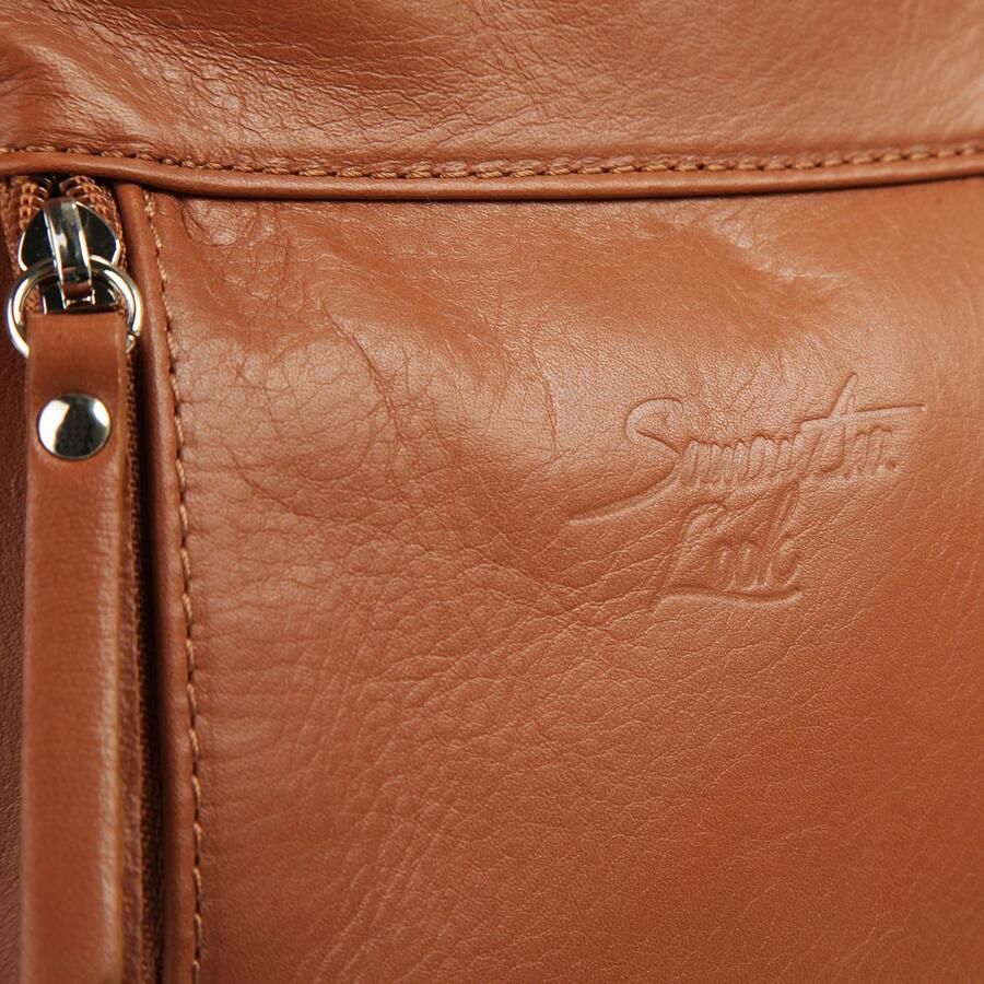 Sa tha Look Rugzak echt leer made in italy - Foto 2