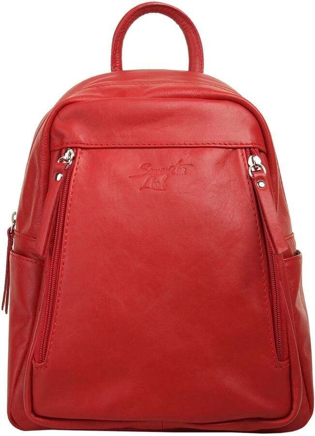 Sa tha Look Rugzak echt leer made in italy - Foto 8