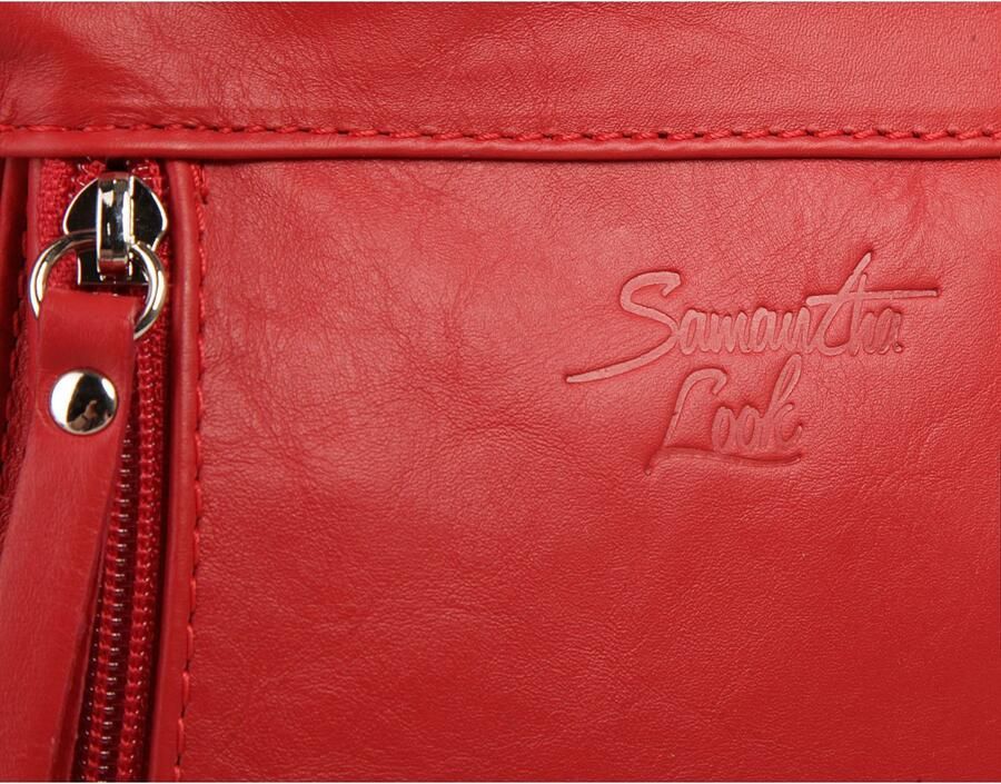 Sa tha Look Rugzak echt leer made in italy - Foto 4