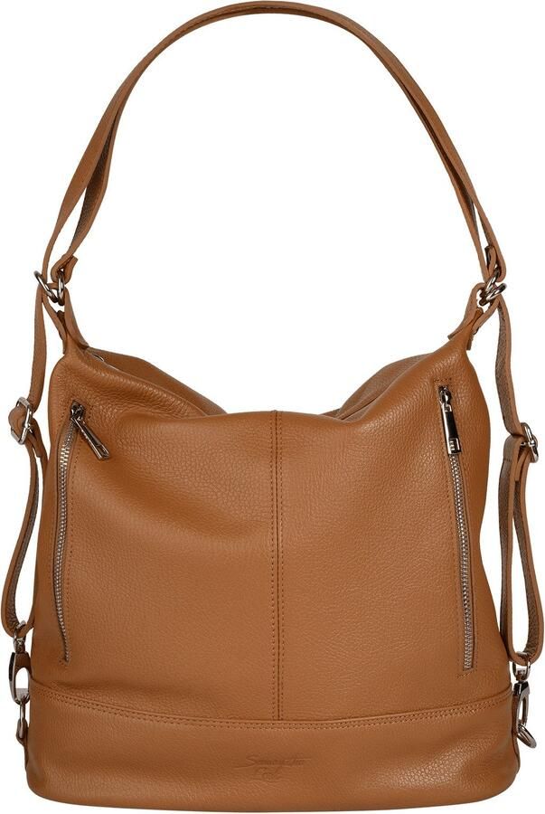 Sa tha Look Rugzak echt leer made in italy - Foto 7