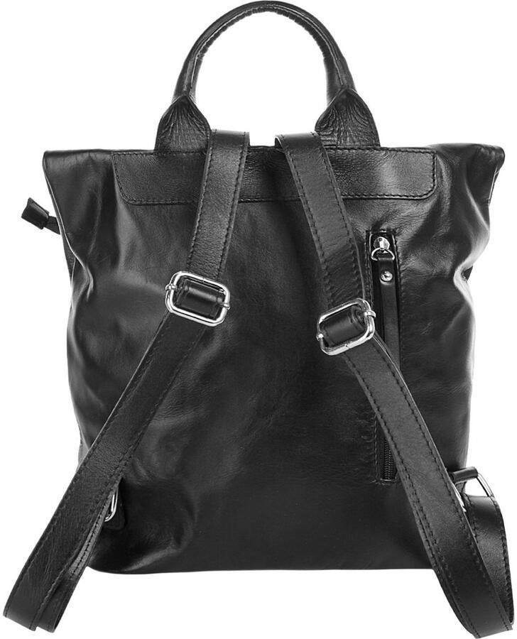 Sa tha Look Rugzak echt leer made in italy - Foto 7