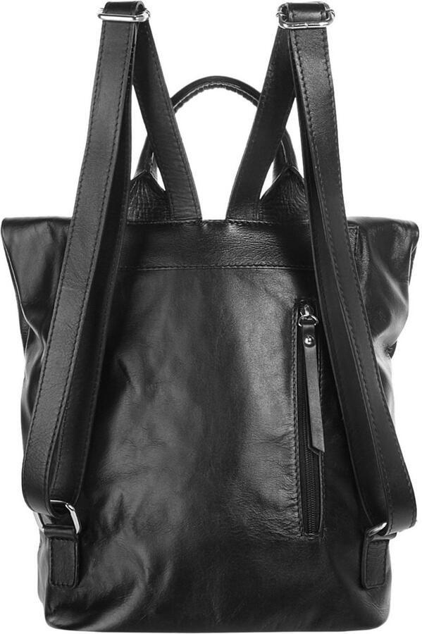 Sa tha Look Rugzak echt leer made in italy - Foto 9
