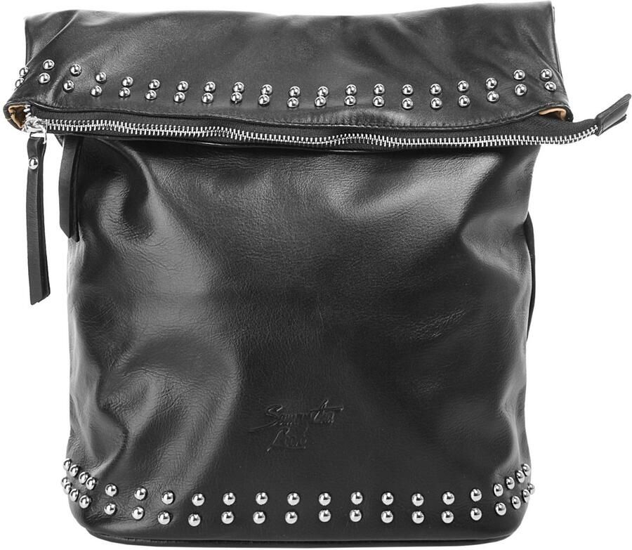 Sa tha Look Rugzak echt leer made in italy - Foto 5