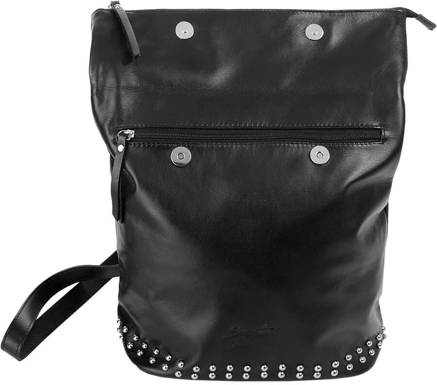 Sa tha Look Rugzak echt leer made in italy - Foto 4
