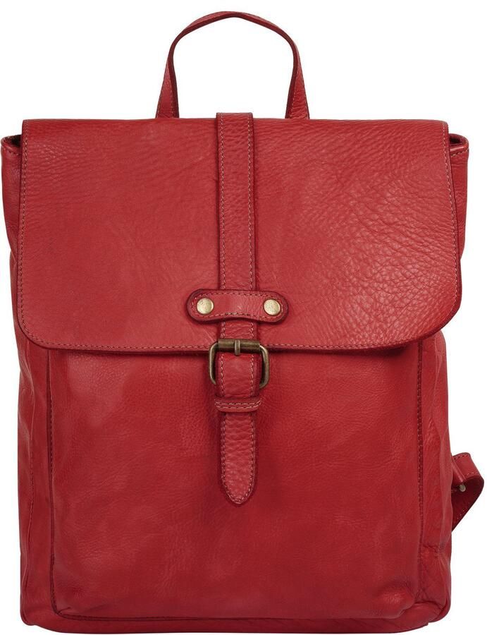 Sa tha Look Rugzak echt leer made in italy - Foto 3