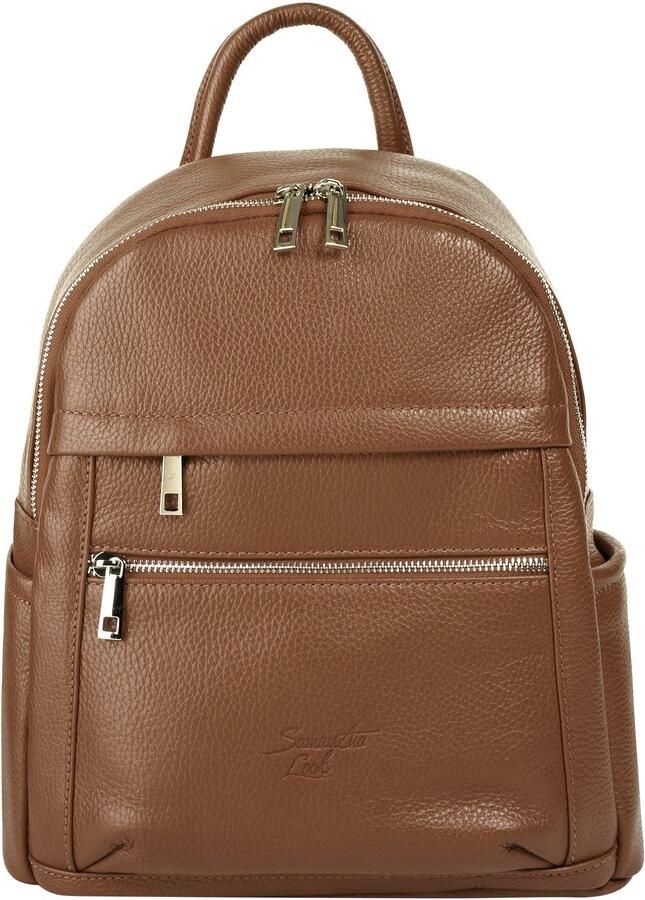 Sa tha Look Rugzak echt leer made in italy - Foto 2