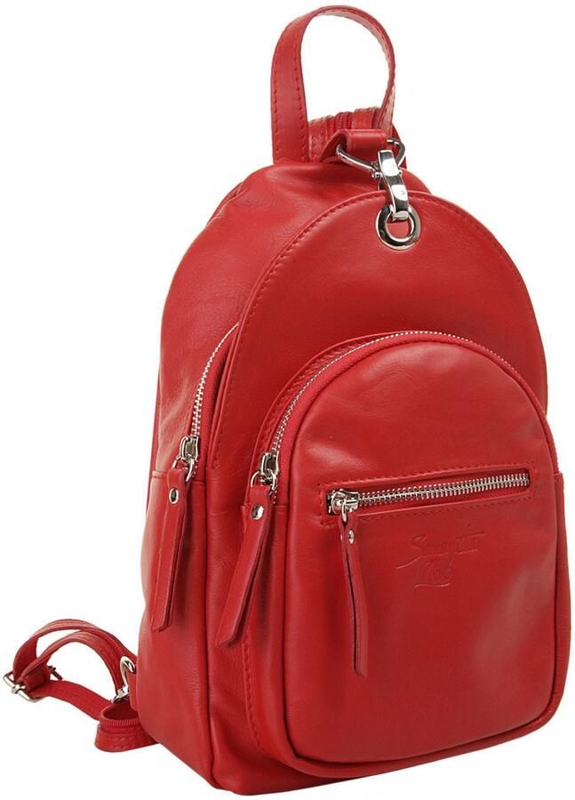 Sa tha Look Rugzak echt leer made in italy