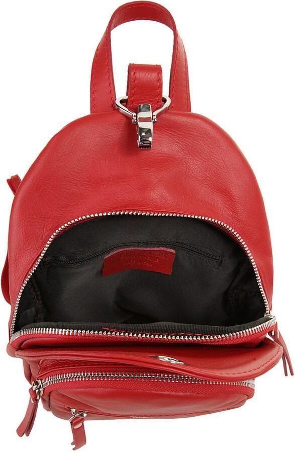 Sa tha Look Rugzak echt leer made in italy - Foto 3