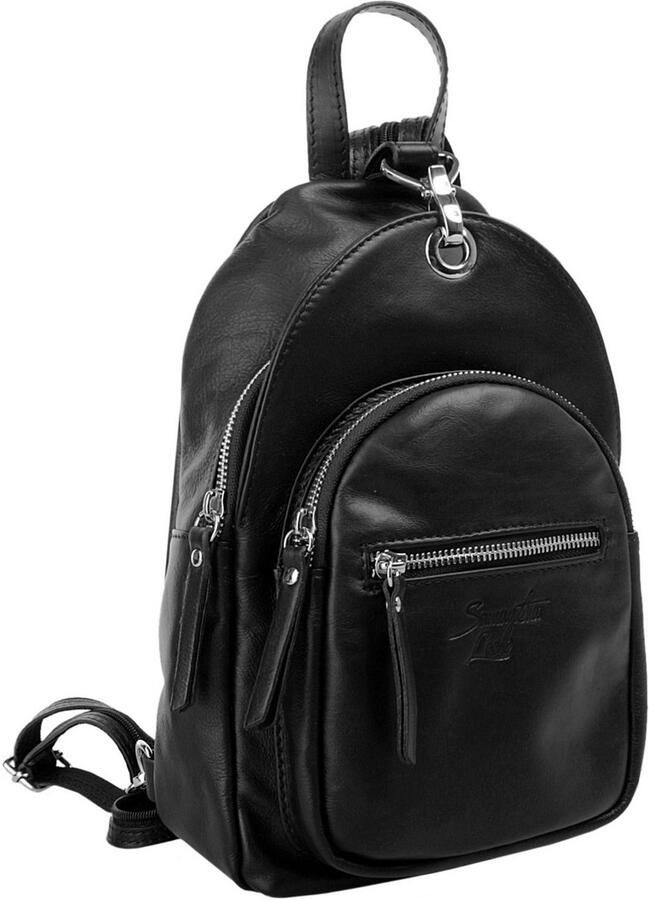 Sa tha Look Rugzak echt leer made in italy