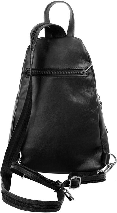 Sa tha Look Rugzak echt leer made in italy - Foto 4