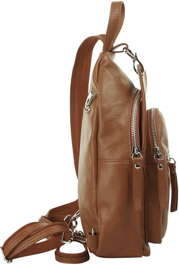 Sa tha Look Rugzak echt leer made in italy - Foto 2