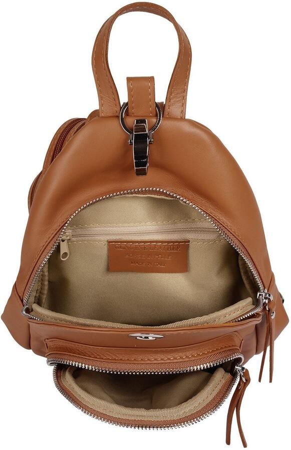 Sa tha Look Rugzak echt leer made in italy - Foto 3