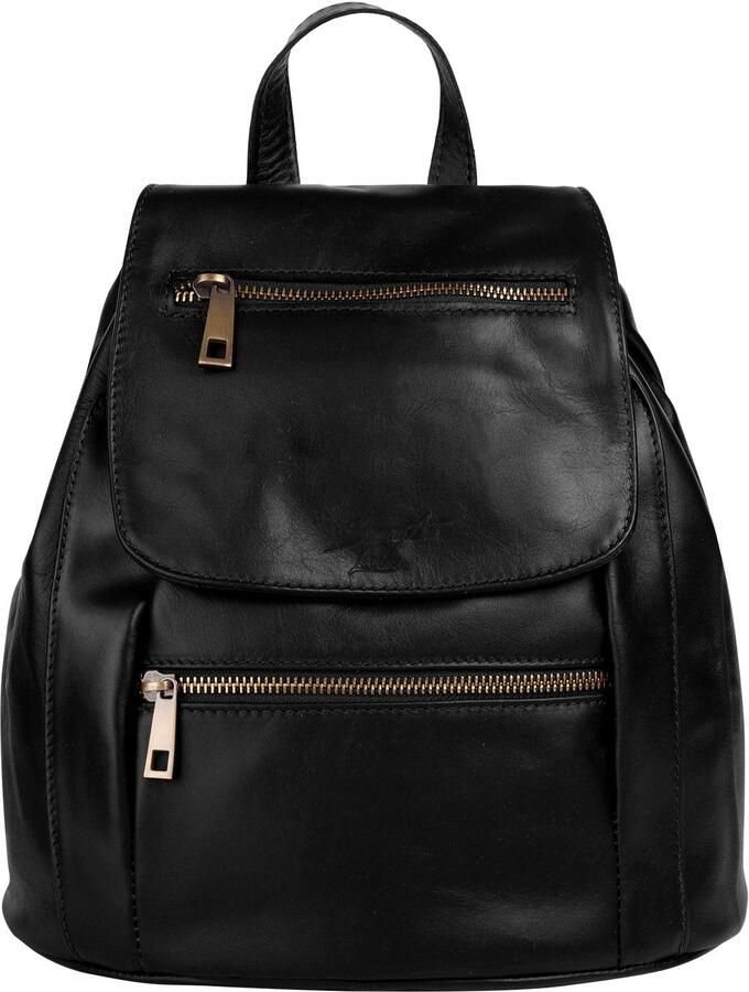 Sa tha Look Rugzak echt leer made in italy