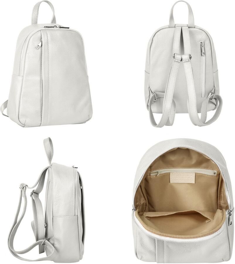 Sa tha Look Rugzak echt leer made in italy