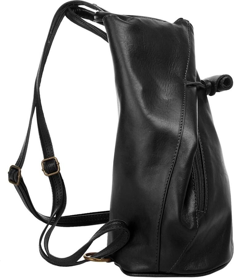 Sa tha Look Rugzak echt leer made in italy - Foto 4