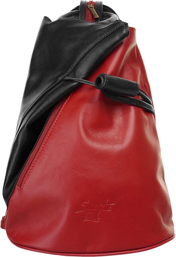 Sa tha Look Rugzak echt leer made in italy - Foto 9