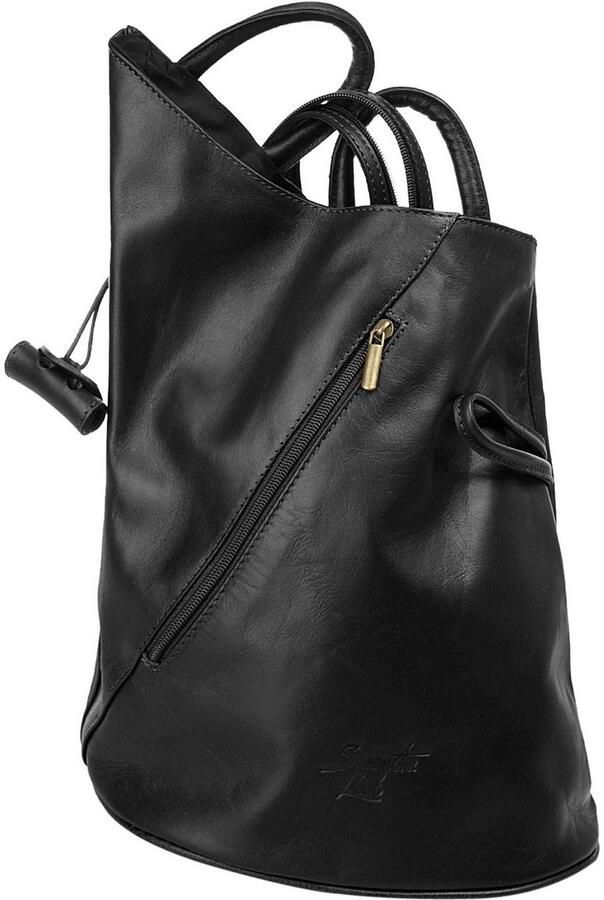 Sa tha Look Rugzak echt leer made in italy - Foto 7