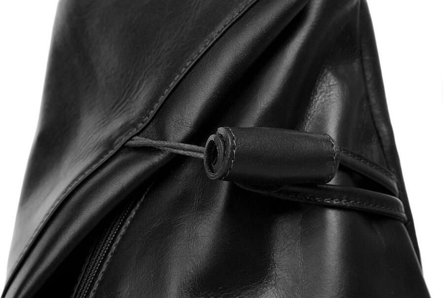 Sa tha Look Rugzak echt leer made in italy - Foto 6