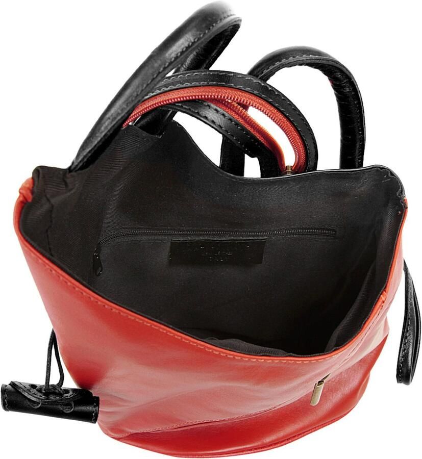 Sa tha Look Rugzak echt leer made in italy - Foto 3